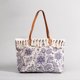 thumbnail image 3 of Bolsos y carteras bohemios para mujer, bolsos de mano de diseñador de lujo, novedad de 2023, bolso de hombro con borlas decorativas a cuadros y flores de lona, 3 of 5