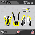 thumbnail image 2 of Kalair GFX Graphics Kit for Suzuki RM125 (1999-2000) Evader Series, 2 of 5