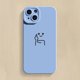 thumbnail image 4 of Cartoon Red Man Phone Case For iPhone 15 14 13 12 11 Pro Max Mini X XR XS 7 8 Plus SE Shockproof Middle Finger Soft Back Cover, 4 of 5