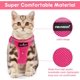 thumbnail image 2 of Arnés ajustable para gatos, arnés antiescape para gatos, arnés ligero para gatitos, collares, arneses y correas para gatos, transpirables, fáciles de controlar, con tiras reflectantes, 2 of 4
