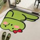 thumbnail image 4 of Alfombras de baño, alfombras para sala de estar, alfombra de área, felpudo para baño, alfombra de baño con animales lindos, alfombra absorbente de tierra de diatomeas, alfombra para pies EasyCare de s, 4 of 6