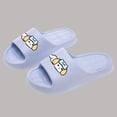 thumbnail image 3 of Xucatan Women's Indoor Slippers, Turtle Print Thick Sole House Shoes, Soft Cushioned Slide Sandals, Casual Home Everyday Footwear Gift, 3 of 6