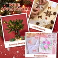 thumbnail image 6 of Uxcell 120 pcs Mini Christmas Velvet Bows, 1.6" Small Tiny Ribbon Bow Vintage Twist Tie Bowknot for Christmas Tree Ornaments Wreath Garland DIY Crafts Gift Wrapping Decor, Light Pink, 6 of 6