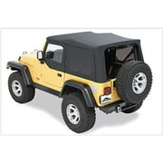 Bestop 51137-15 Replay, Trkr/Sdk 88-94, Black Denim Fits select: 1989-1994 GEO TRACKER, 1989-1994 SUZUKI SIDEKICK