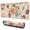 Pioneer Flower Floral-1, variant on Long Mouse Pads for Desk,Pioneer Flower Floral Print Pattern Desk Mats on Top Of Desks, Desk Mouse Pad Extra Large with 3mm Non-Slip Base and Stitched Edge for Gaming,Office,Work,Home 31.5"x11.8"
