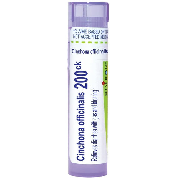 Boiron Cinchona Officinalis 200CK, Homeopathic Medicine for Digestive Relief, 80 Pellets