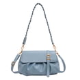 thumbnail image 1 of Bolso de mensajero de moda de PU bolso de axila de un solo hombro informal simple de primavera, 1 of 5