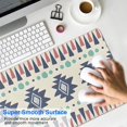 thumbnail image 4 of Long Mouse Pads for Desk,Colorful Geometric Triangle Diamond Desk Mats on Top Of Desks, Desk Mouse Pad Extra Large with 3mm Non-Slip Base and Stitched Edge for Gaming,Work,Home 35.4"x15.7", 4 of 5