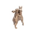 thumbnail image 2 of Sagebrook Home Polyresin 7" Bunnies Dancing, Copper, 2 of 4
