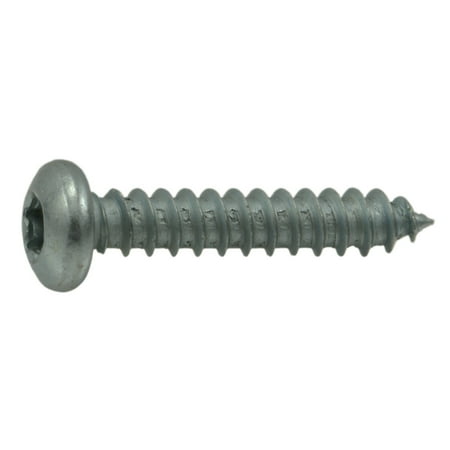 

#4 x 5/8 Zinc Plated Steel Star Drive Pan Head Sheet Metal Screws (35 pcs.)