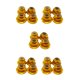 thumbnail image 3 of Vogacara 4 unids/set mejora el rendimiento del coche RC con tuerca de bloqueo de rueda para 1/10 WLtoys K949 dorado Type2 NO2, 3 of 6