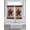 Brown Red, variant on Texas Star Vintage Bathroom Window Curtain, Red Berry Retro Art Wooden Light Filtering Coffee Kitchen Curtains, Bedroom Living Room Curtains 2 Panel 84"x63"