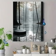 thumbnail image 4 of Qisvanset Framed Canvas Wall Art, 12x16 Inch Forest Reflection Vintage Enchanting Wall Painting, 4 of 5