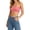 Watermelon Red, variant on Umfun Women's Ribbed Cropped Tube Top - Basic Strapless Bandeau, Soft Textured Knit Crop Top for Cute Layering & Daily Summer Style