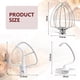 thumbnail image 5 of Accesorios para Batidora de Pie LETOMS 3 Piezas para Kitchenaid 4.5-5QT, 5 of 7