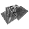 thumbnail image 3 of Dioche 4Pcs Plastic Embossing Folders Embossed Template DIY Embossing Folder Card Making Scrapbooking Paper Craft Tool, 3 of 8