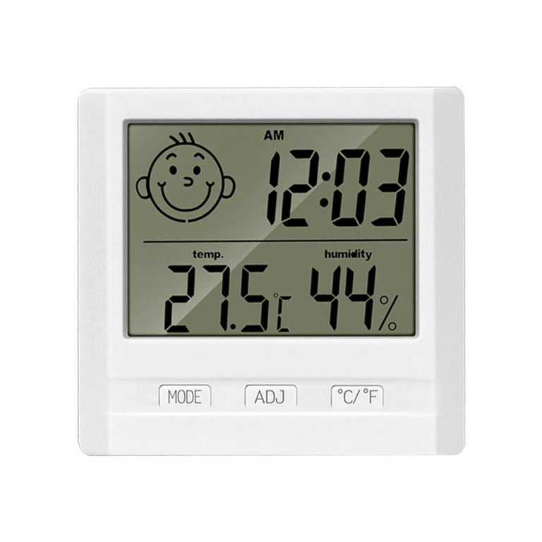 3pcs LCD Digital Indoor Room Thermometer C/F Temperature Humidity
