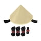 thumbnail image 4 of Tienda de lona con tapa triangular impermeable, versátil y ajustable Caqui, 4 of 9