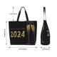 thumbnail image 5 of Balery Happy New Year 2024 (2) Bolsa Tote Estilo Estético con Cremalleras, Bolsa de Hombro, Bolsa de Compras Grande y Plegable, 5 of 8