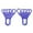 bleu, variante sur Hearth & Gear Séparateurs d'Orteils en Gel pour Orteils Chevauchés, Oignons, Correcteur d'Alignement des Gros Orteils, Entretoise, Massage du Pied, Sangle d'Étirement, Entretoises d'Orteils pour la Course Nocturne et la Pratique du Yoga, Polissage Réversible