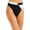 Black Cream, variant on L Space Womens NancyLee Twist Front High Leg Swim Bottom Separates