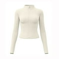 thumbnail image 2 of Body moldeador de terciopelo para otoño e invierno, traje de yoga, top grueso y cálido, traje de fitness, chaqueta deportiva informal para correr, chaleco térmico para mujer, 2 of 3