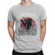thumbnail image 5 of Camiseta Catzilla para hombre, estilo informal, de algodón, con cuello redondo y manga corta, con estampado de gato, 5 of 7