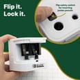 thumbnail image 2 of BAZIC Products Electric Pencil Sharpener, Battery Powered, Dual Holes Portable Sharpeners for Standard No 2 Pencils (6-8mm) and Jumbo Pencils (8-12mm), 2 of 7