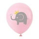 thumbnail image 2 of KAKOWELY Juego de 30 globos de 12 pulgadas con diseño de elefante de dibujos animados, ideal para decoración de fiestas de cumpleaños de bebés., 2 of 5