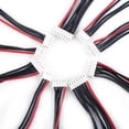 thumbnail image 1 of WALFRONT 10Pcs 10cm 22AWG 2-6S Balance Charger Connector Silicone Cable Adapter Plug Balance Adapter, 1 of 7