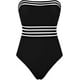 thumbnail image 4 of Trajes de baño de una pieza sin tirantes para mujer Trajes de baño con control de abdomen Trajes de baño adelgazantes con cuello halter, 4 of 6