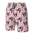 thumbnail image 4 of Fotbe French Bulldog Trajes de Baño Estampados para Hombre, Shorts de Verano de Secado Rápido, Ropa de Playa, Bañadores-X-Large, 4 of 6