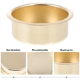 thumbnail image 2 of Pawsdot Golden Candle Cups, Smooth Bottom, Multi-Use Home Decor, 4Pcs, 2 of 8