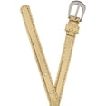 thumbnail image 3 of CTM Ceinture Habillée Skinny pour Enfant (Lot de 2 Couleurs), 3 of 4