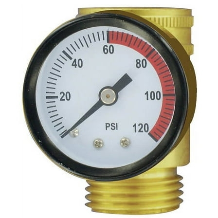 Valterra A01-0110VP Water Pressure Gauge Lead Free