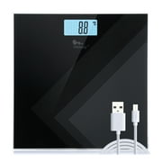 Himaly Body Weight Scales, Digital Weight Scale with LED Display, 400 Ibs