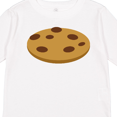 thumbnail image 4 of Inktastic Chocolate Chip Cookie Boys or Girls Long Sleeve Toddler T-Shirt, 4 of 5