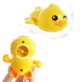 thumbnail image 3 of Juguetes de baño bonitos juguetes de baño de pato para niños pequeños 1-3 juguetes flotantes de cuerda para niño niña recién nacido bañera de bebé juguetes para niños pequeños, 3 of 6