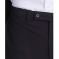 thumbnail image 6 of Dkny Mens Modern Fit 2 Piece Suit 42 R / 35 Waist Black Solid Stretch, 6 of 6