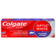 thumbnail image 1 of Colgate Optic White Purple Teeth Whitening Toothpaste, Fresh Mint, 90 ml, 1 of 9