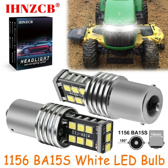 IHNZCB for Deere 2305 Headlights Bulbs Jd Lvu802955 2x Bright Led Light Bulbs