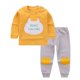 thumbnail image 4 of Conjunto de ropa interior larga de algodón puro para niños y niñas, suéter, pijama, Otoño, novedad de 2023, 4 of 4