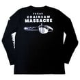 thumbnail image 2 of The Texas Chainsaw Massacre Unisex Long Sleeve T-Shirt: Leather Face (Back Print), 2 of 3