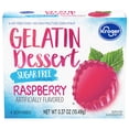 thumbnail image 4 of Kroger Sugar Free Raspberry Gelatin Dessert Mix 0.37 oz - 5 Pack, 4 of 5