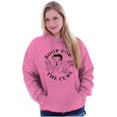 thumbnail image 3 of Breast Cancer Betty Boop For The Cure Hoodie Sweatshirt Women Brisco Brands L, 3 of 4