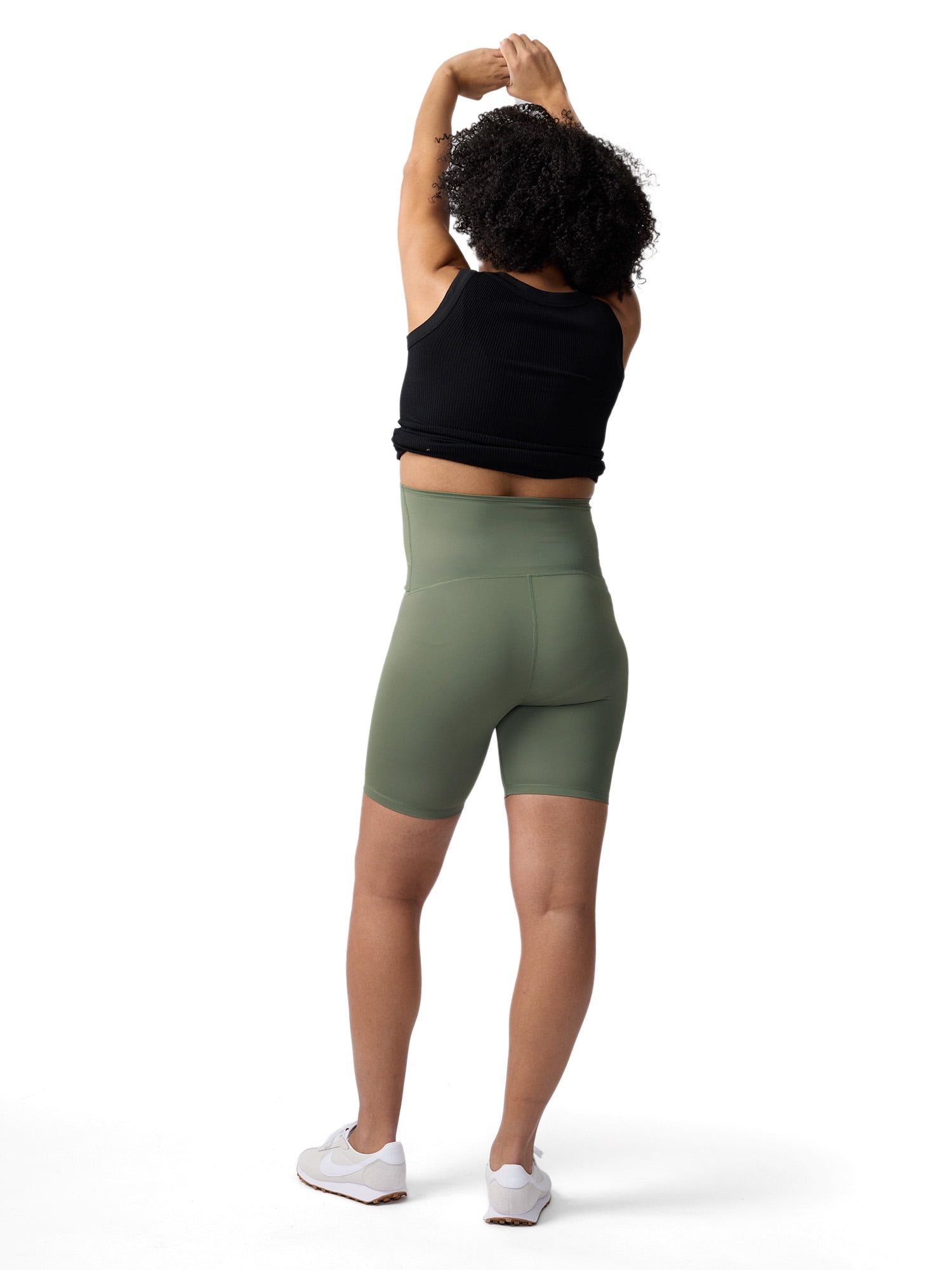 Ingrid & Isabel For Every Belly Women's Maternity Biker Shorts, Available in Sizes S-XXL