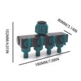 thumbnail image 5 of Garden Watering Lawn Maintenance European Style Faucet One-in And Four Out Diver, 5 of 5