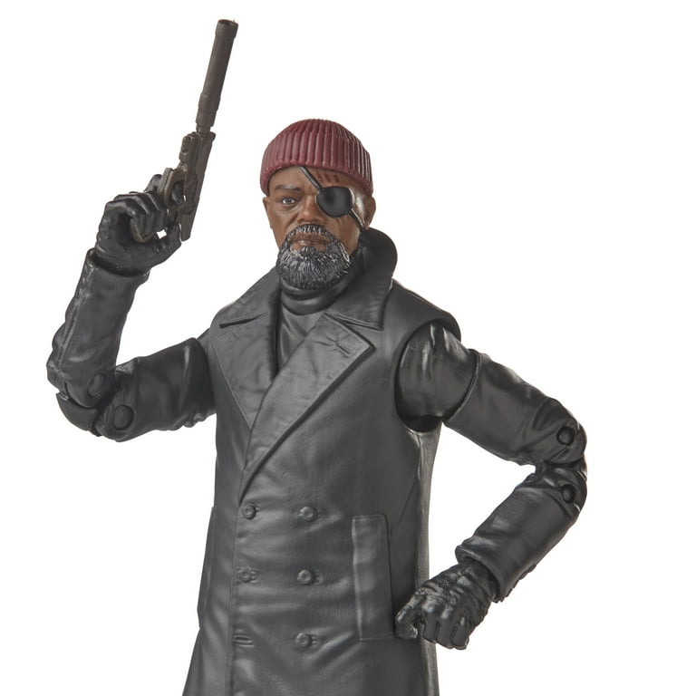 Marvel Legends Series: 6” Nick Fury Action Figure Toy for Kids