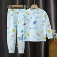 thumbnail image 2 of Ulanda Pajama Sets Long Sleeve Colorful Fishing Lures Soft Comfy Sleepwear 2 Piece PJS (Blue, 9-10 Years), 2 of 6