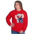 thumbnail image 4 of Popeye The Sailor Man USA Muscle Sweatshirt for Men or Women Brisco Brands X, 4 of 6